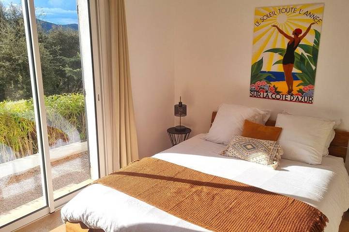 Villa with hill view and sunset - Departure to porquerolles Island in La Londe-les-Maures, Parc national Port-Cros