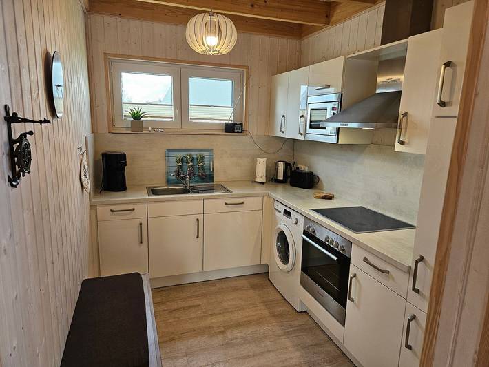 Ferienhaus mit Meerblick für 6 Personen, mit Ausblick und Garten sowie Sauna in Olpenitz - 2