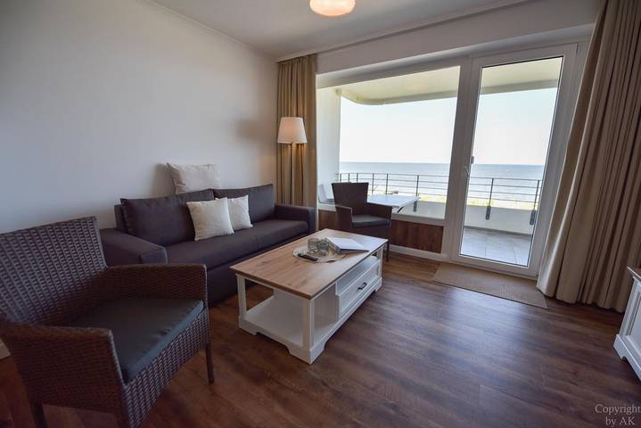 Ferienwohnung für 2 Personen, mit Balkon und Seeblick in Cuxland - 4