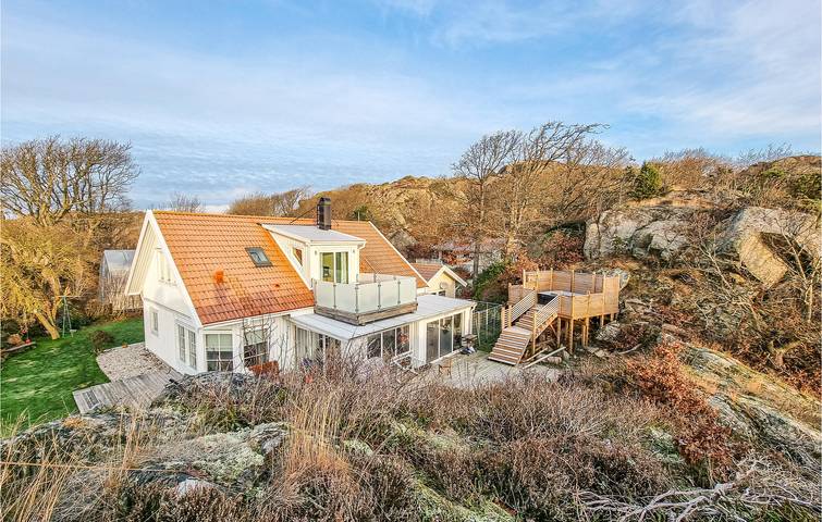 Ferienhaus für 5 Personen, mit Terrasse und Garten sowie Sauna in Bohuslän