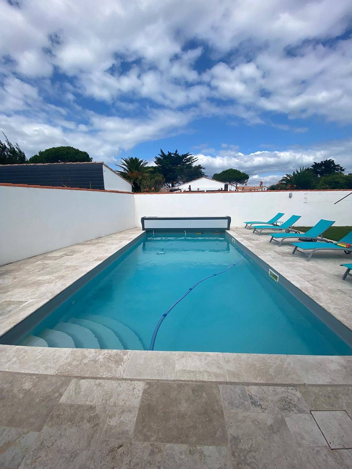 Pretty house with heated pool, close to the ocean in Le Bois-Plage-en-Ré, Ile de Re