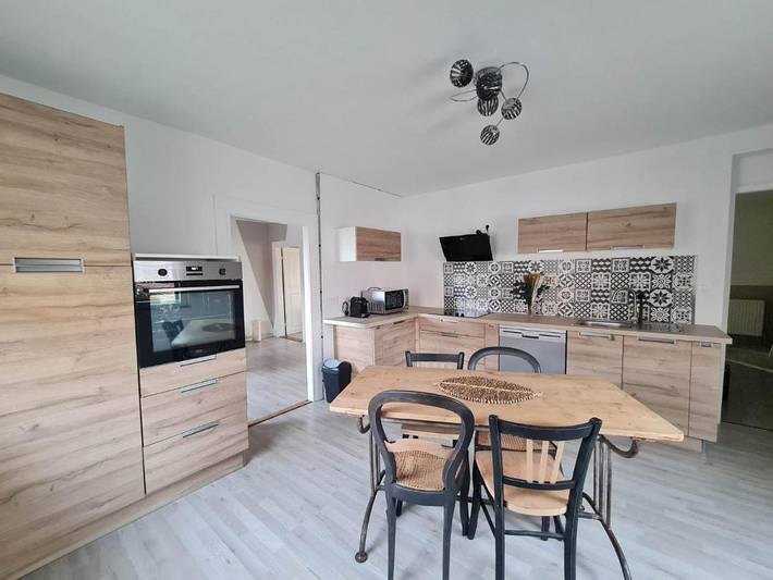 Gîte pour 6 personnes, avec terrasse, animaux acceptés à Biesheim - 4