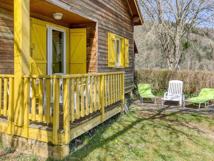 Résidence Vacancéole Les Chalets de la Chazotte - Chalet 5 persons - 3 rooms 5 people in Saint-Jacques-d'Ambur, Puy-de-Dôme