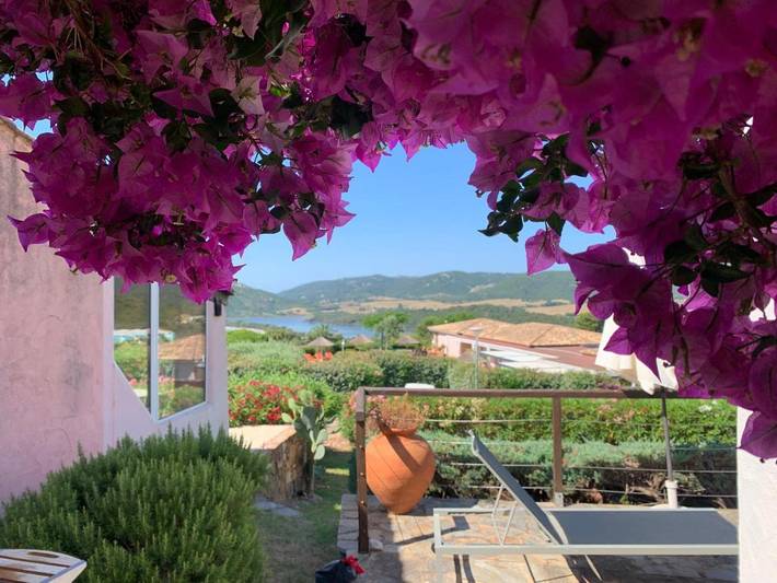 Maison de vacances pour 2 personnes, avec piscine ainsi que vue et terrasse