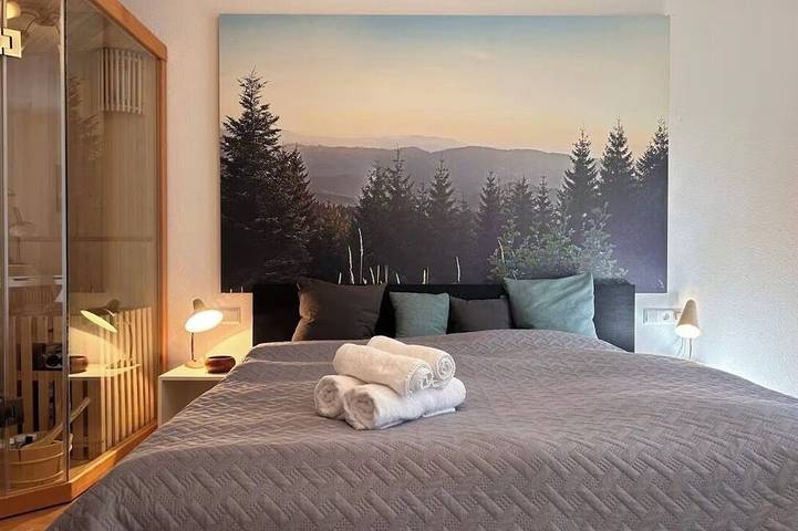 Ferienwohnung für 4 Personen, mit Garten und Terrasse sowie Sauna - 1
