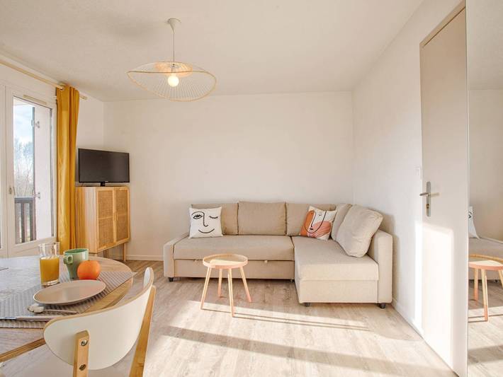 Gîte pour 2 personnes, avec balcon dans Plage du Hôme