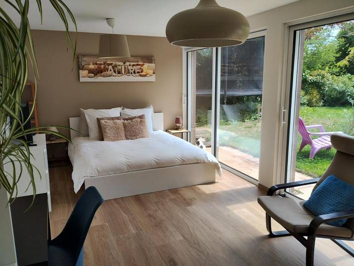 Gîte pour 4 personnes, avec piscine ainsi que vue et jardin à Rosheim - 2