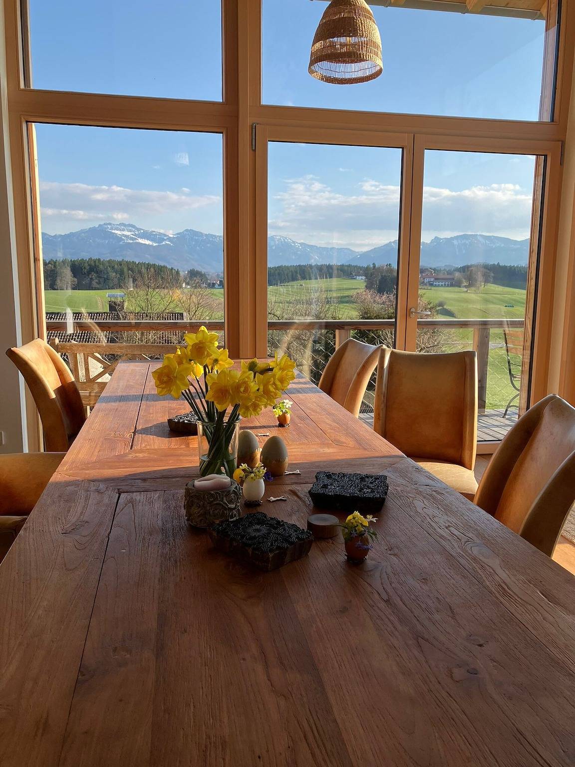 Ferienhaus 'Chalet Bergblick' mit Bergblick, privater Terrasse und Wlan in Rimsting, Chiemsee