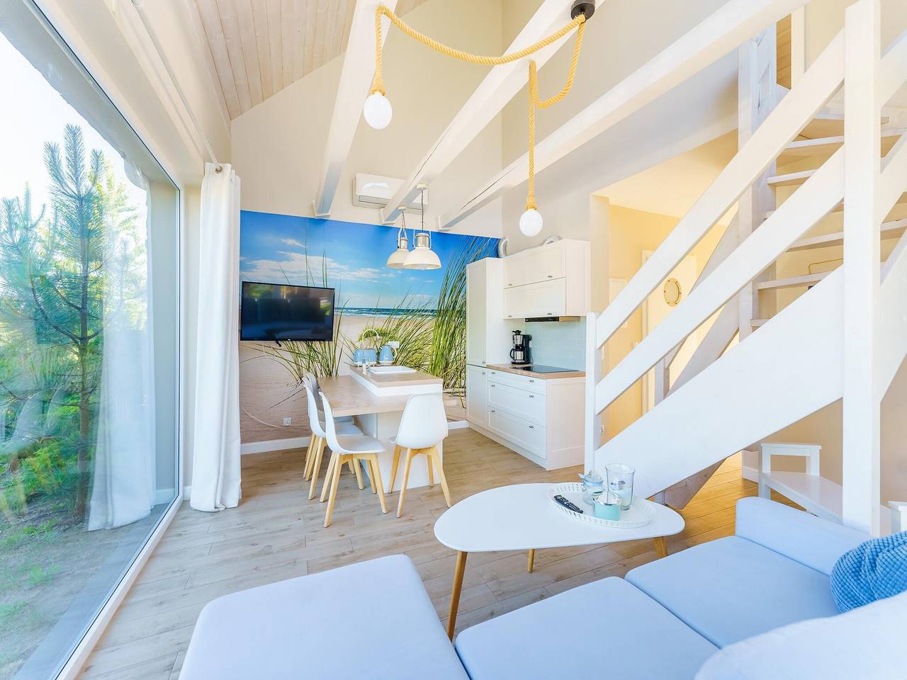 Dom wakacyjny z prywatną sauną, blisko plaży in Grzybowo, Morze Bałtyckie