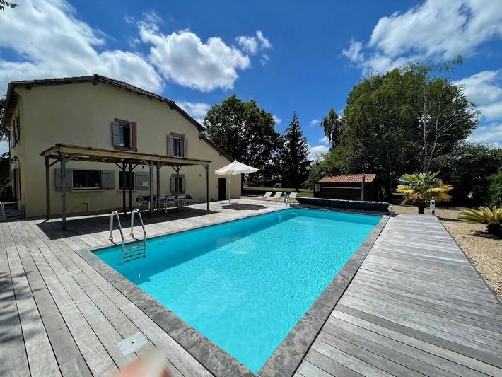 Villa für 8 Personen, mit Garten und Pool in Gers