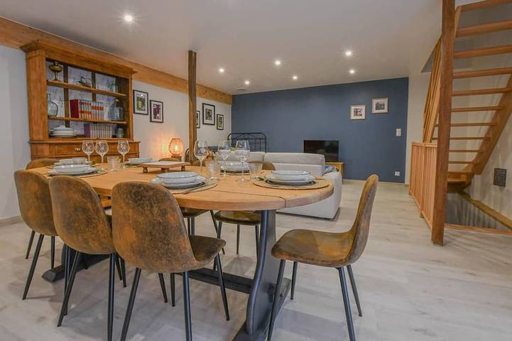 Maison de vacances pour 6 personnes, avec jacuzzi ainsi que sauna et jardin