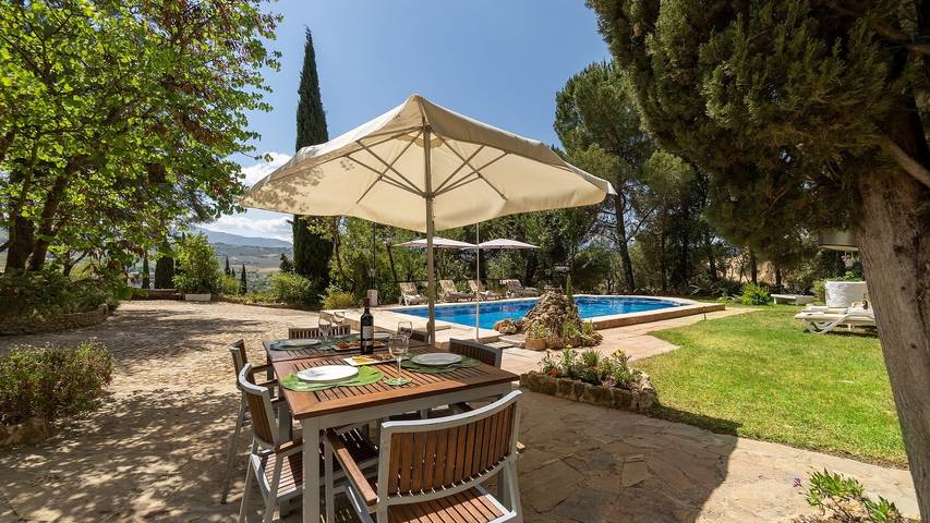 Casa rural para 8 personas, con piscina en Ronda - 4