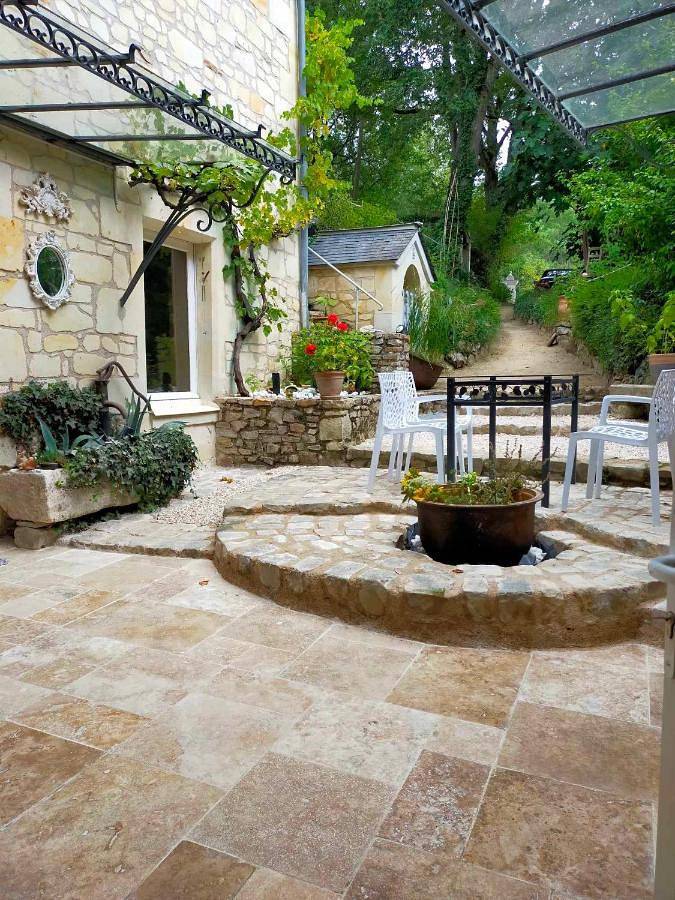 Chambre d’hôte pour 2 personnes, avec vue et jardin à Saint-Georges-des-Sept-Voies