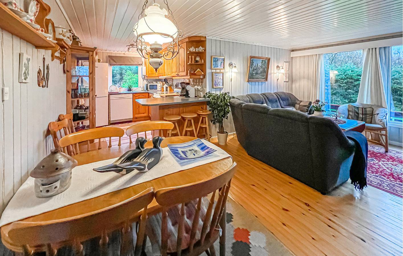 Ferienhaus für 6 Personen mit Garten in Farsund