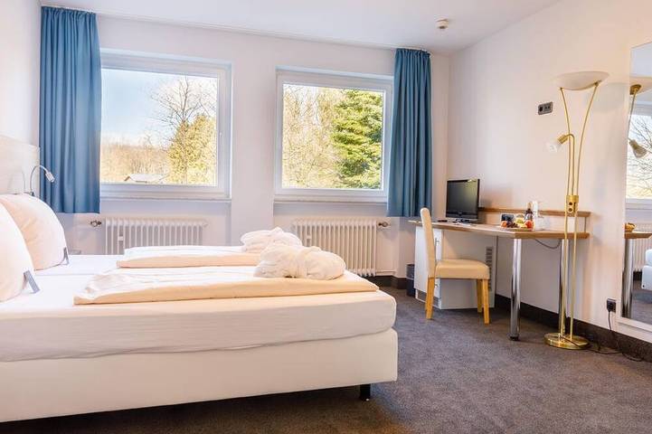 Ferienhaus für 2 Personen, mit Balkon und Sauna in Bad Marienberg - 4