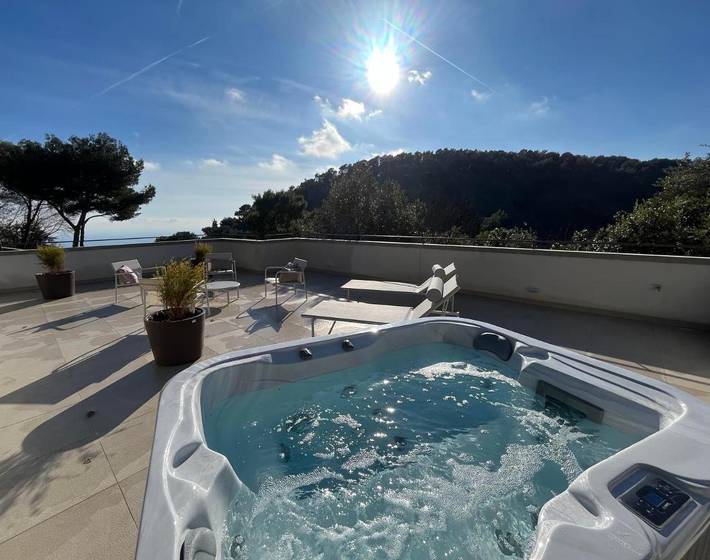 Maison de vacances pour 3 personnes, avec jardin et vue