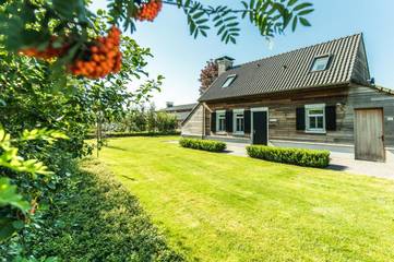 Gîte pour 4 personnes, avec vue et jardin à Peer