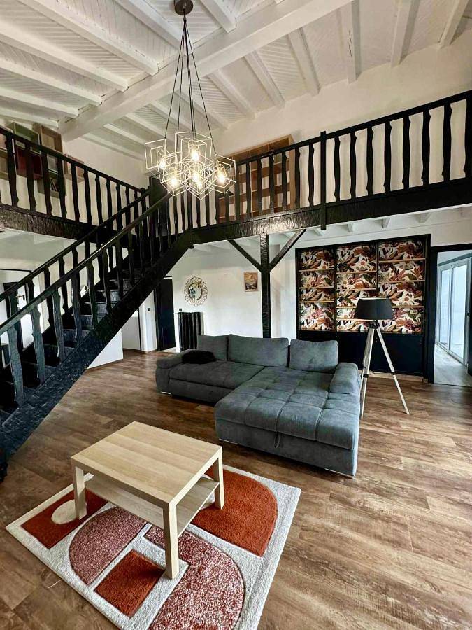 Maison de vacances pour 10 personnes, avec Terrasse ainsi que Jardin et Vue