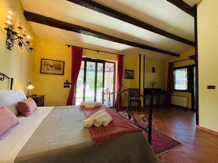 B&B für 4 Personen, mit Pool und Ausblick sowie Garten in Palermo - 3