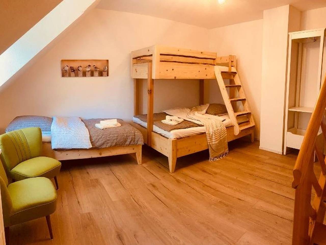 Geheel appartement, Vakantiewoning 'Kamineiche' met privé tuin en wifi in Hofgeismar, Hessisches Bergland