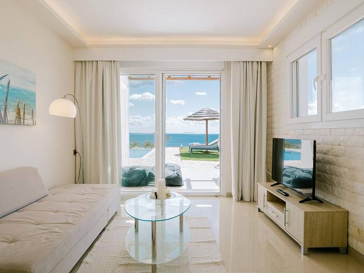 Ferienhaus für 6 Personen, mit Meerblick und Balkon sowie Terrasse und Garten auf Kos - 4