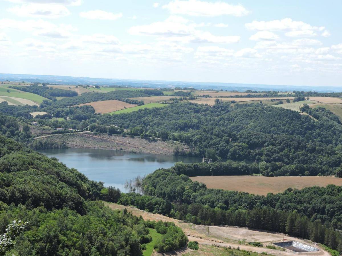 Yourte mongole in Mont-Roc, Région de Lacaune
