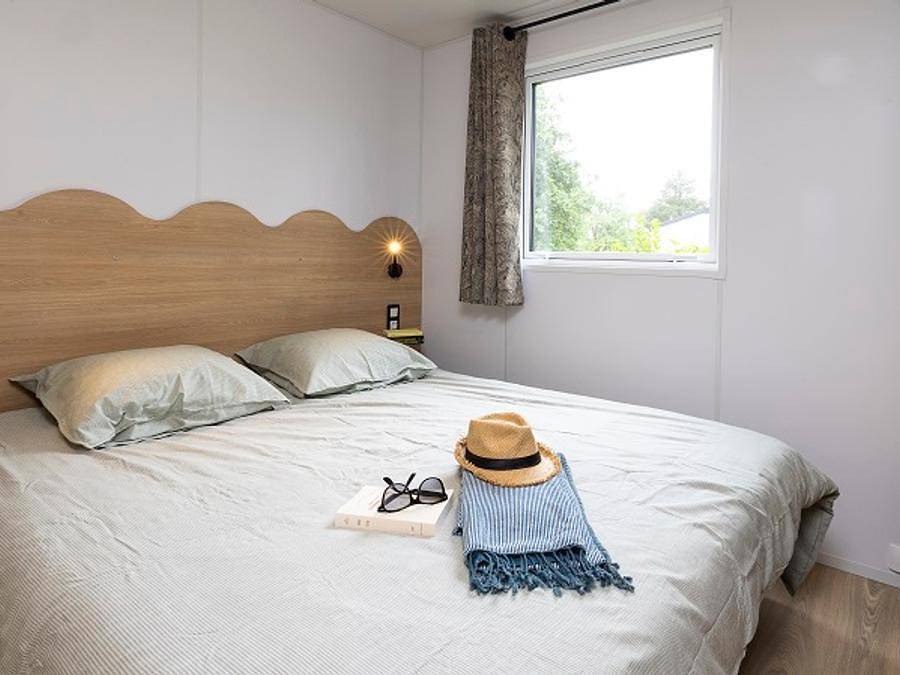 Camping Sites et Paysages - Le Panoramic  - Mobilhome 4 personas - Privilège 2bed - Tv - 27m²- vista mar in Telgruc-sur-Mer, Iroise
