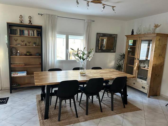 Maison de vacances pour 6 personnes, avec Terrasse ainsi que Jardin et Piscine