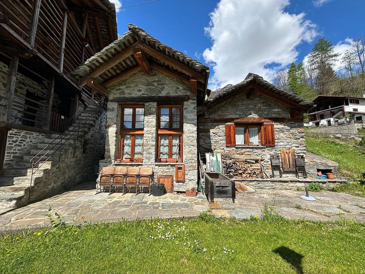 Hel lejlighed, Mulino Amore; Il nido tra i monti in Alagna Valsesia, Wallisian Alps