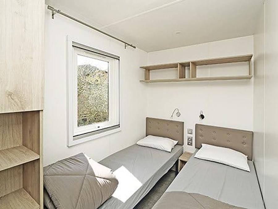 Camping Saint Avit Loisirs - Mobilheim 8 personen - Mobilheim | Premium | 3 Zi. | 6/8 Pers. | Erhöhte Terrasse | 2 Bäder | Klim. in Saint-Avit-de-Vialard, Périgord Blanc