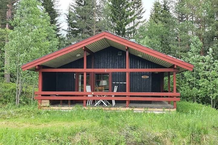 Blockhütte für 6 Personen, mit Sauna und Balkon, mit Haustier - 1