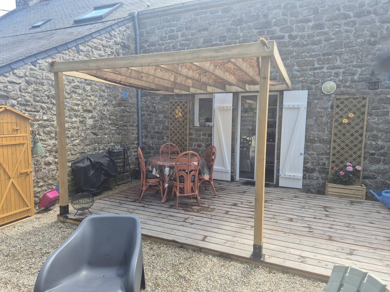 Géranium in Crach, Côte des Mégalithes