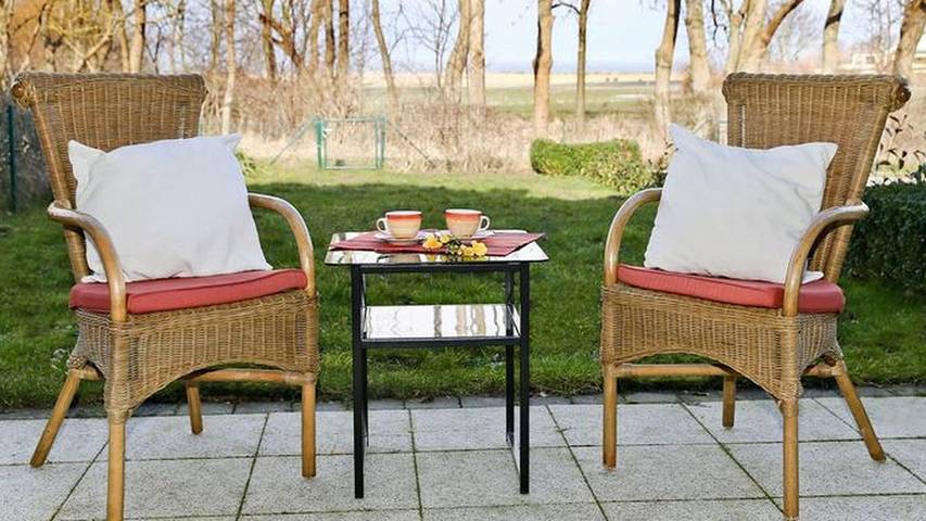 Ferienhaus mit Meerblick für 6 Personen, mit Terrasse und Sauna in Bastorf