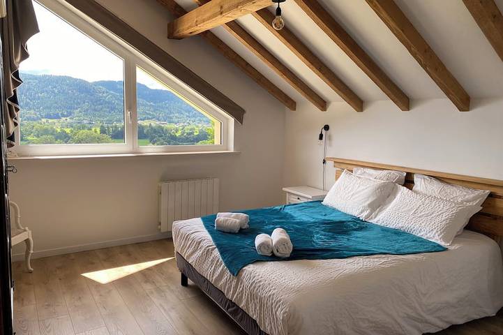 Gîte pour 10 personnes, avec jardin ainsi que sauna et terrasse à Vagney - 2