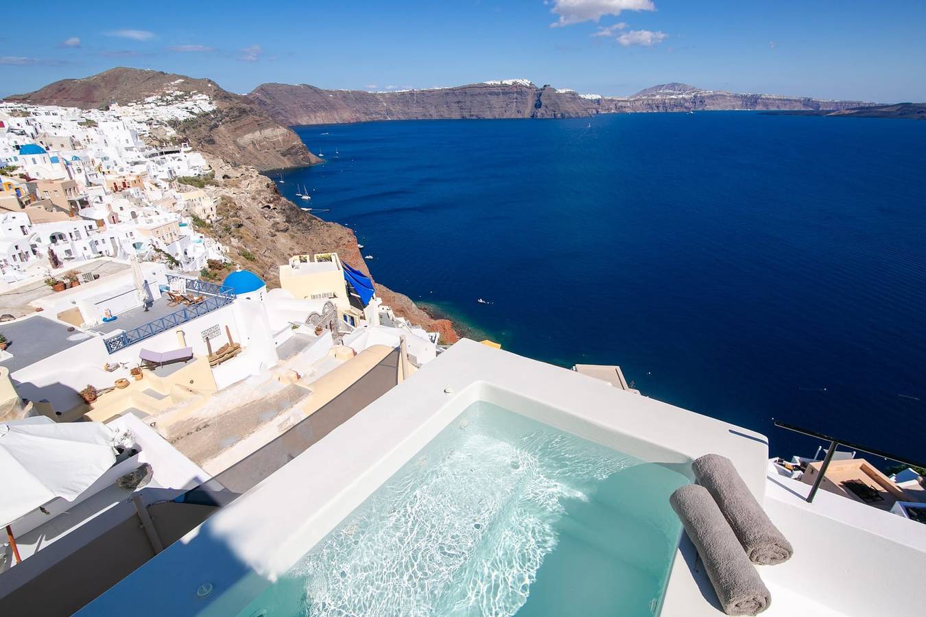 Villa pour 2 Personnes dans Ormos Ammoudiou, Oia