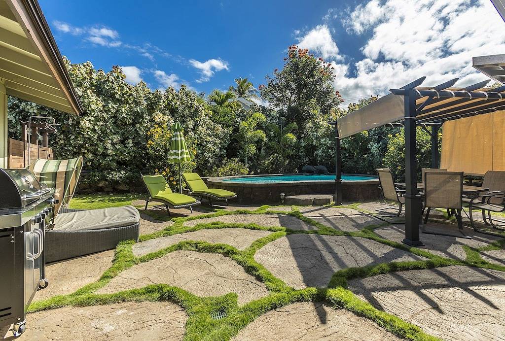 Privathaus, Pool, Strand zu Fuß, Designer Remodel - Cloud 9 Beach House in Keawakapu, Wailea-Makena