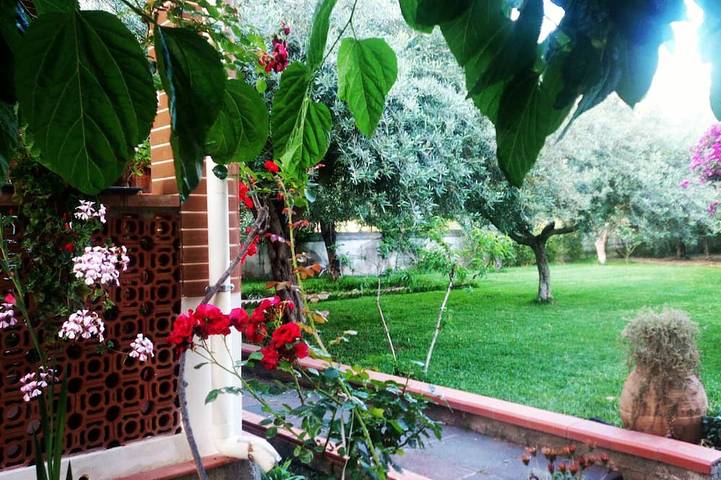 Ferienhaus für 8 Personen, mit Terrasse und Garten