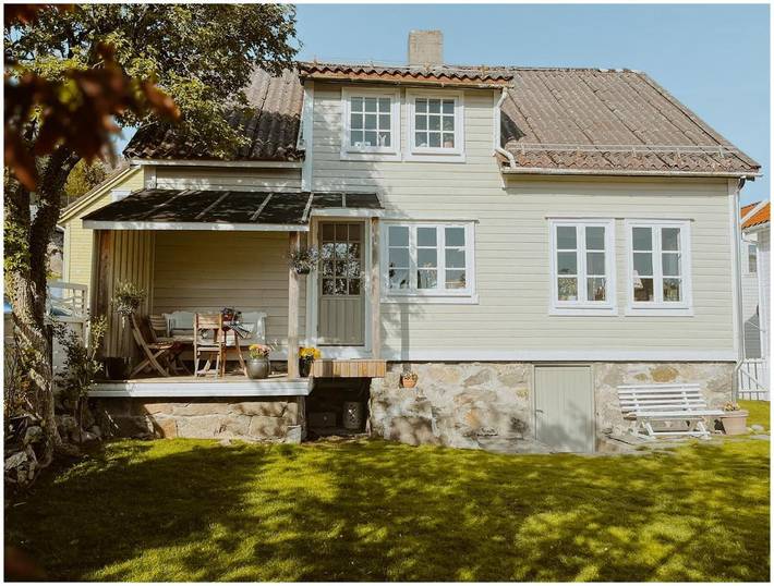 Ferienhaus für 9 Personen, mit Terrasse und Garten sowie Ausblick - 1