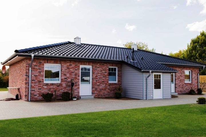 Ferienwohnung für 5 Personen, mit Terrasse und Garten sowie Sauna und Ausblick in Nübbel - 4