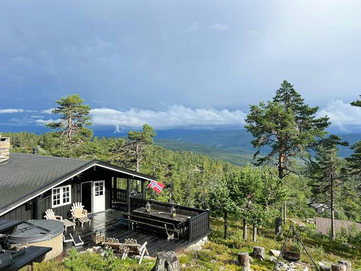 Feriehus for 8 personer, med terrasse, barnevennlig i Viken