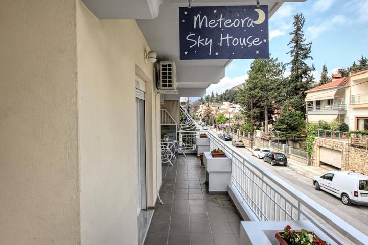 Gîte pour 6 personnes, avec Balcon ainsi que Terrasse et Vue dans Kalambáka - 2