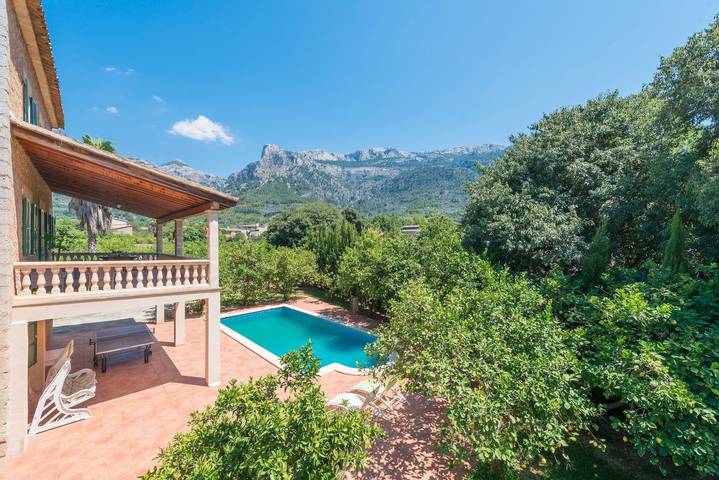 Finca für Gruppen für 6 Personen, mit Garten, kinderfreundlich in Sóller - 4