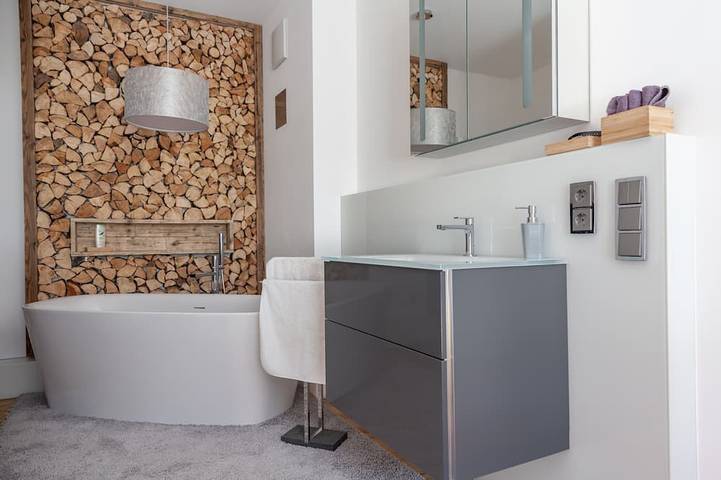 Hütte für 4 Personen, mit Garten und Sauna sowie Balkon in Pfronten - 4