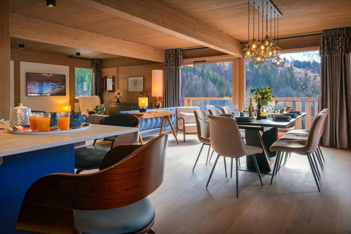 4 star chalet for 11 (9 adults) -sauna, hot tub, home cinema - Ovo Network in Le Grand-Bornand, Annecy und Umgebung