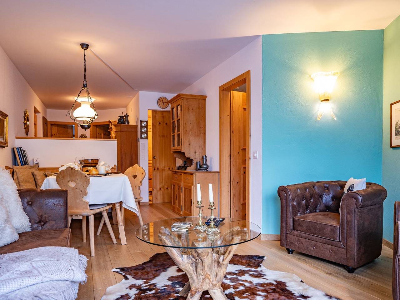 Ganze Wohnung, Chesa Narcissa F4 in Celerina, Sankt Moritz