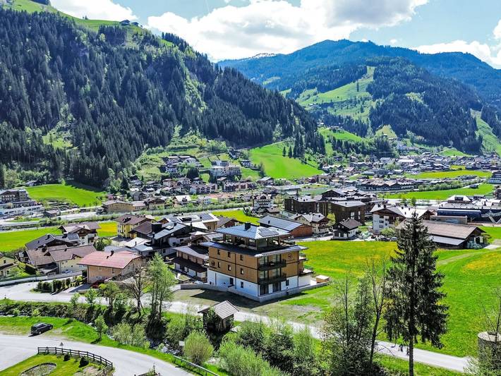 Ferienwohnung für 2 Personen, mit Balkon und Terrasse sowie Sauna in Großarl