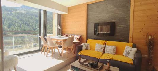 Cottage pour 6 personnes, avec balcon dans Isola 2000