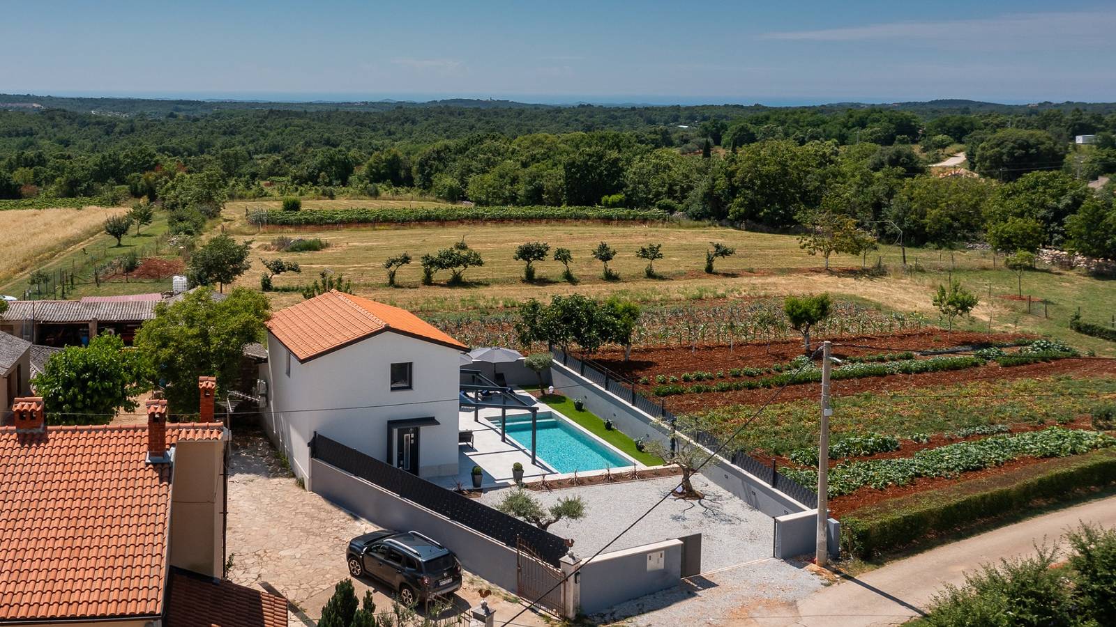 Villa Ana by Villas Guide in Brečevići, Zentralistrien