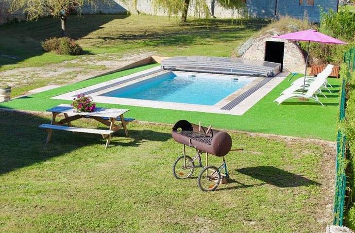 Chambre d’hôte pour 4 personnes, avec vue ainsi que jardin et piscine dans Marne - 4