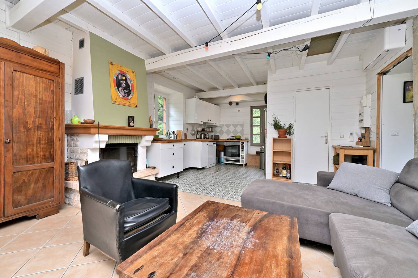 Casa de vacaciones 'La Mouline' con vistas a la montaña, Wi-Fi y aire acondicionado in Prat-Bonrepaux, Parque Natural Regional de los Pirineos de Ariège